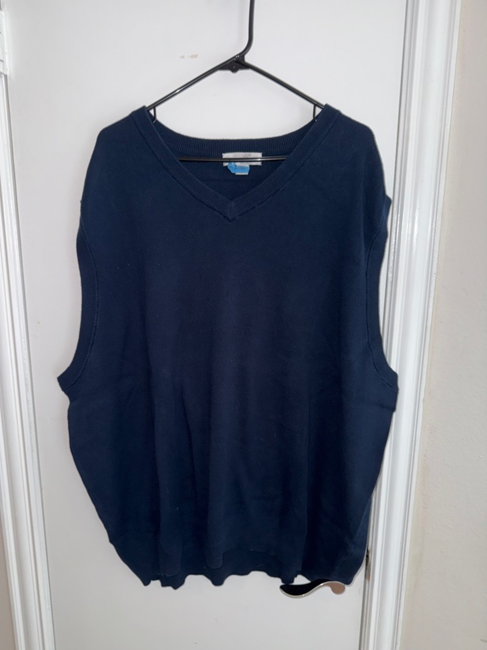 Men's Navy V-Neck Sweater Vest